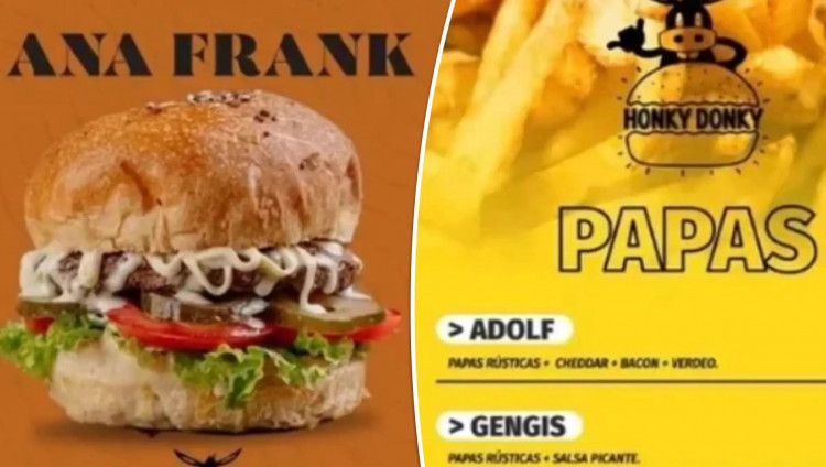 Аргентинский ресторан предлагает бургер «Анна Франк» и картофель фри «Адольф»