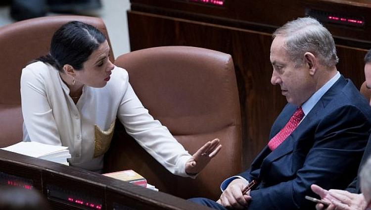 Нетаньяху предлагал Аелет Шакед второе место в списке «Ликуда» и пост главы МИД