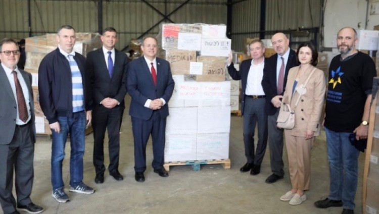 Израиль отправил на Украину еще 50 тонн гуманитарной помощи