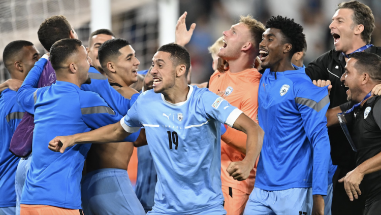 Сборная Израиля обыграла Грузию и вышла в полуфинал молодежного чемпионата Европы