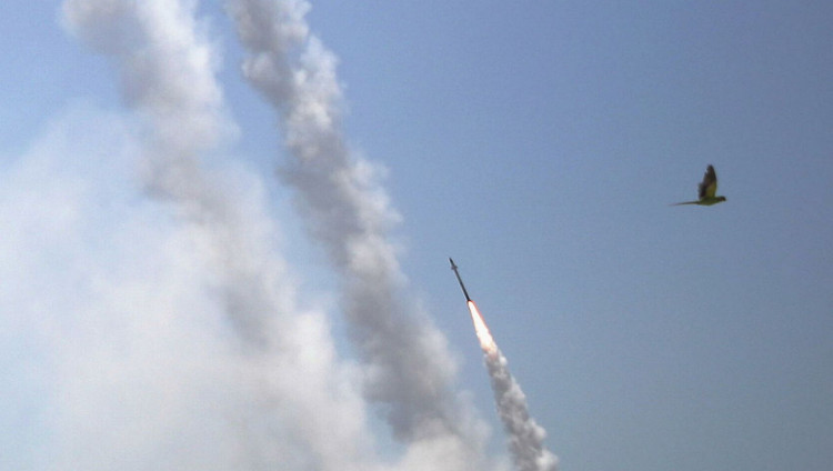ХАМАС произвел массированный ракетный обстрел Израиля с территории Ливана