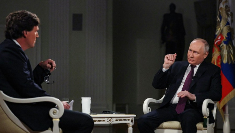 Путин рассказал о закадровом разговоре с Карлсоном о «еврейских погромах»
