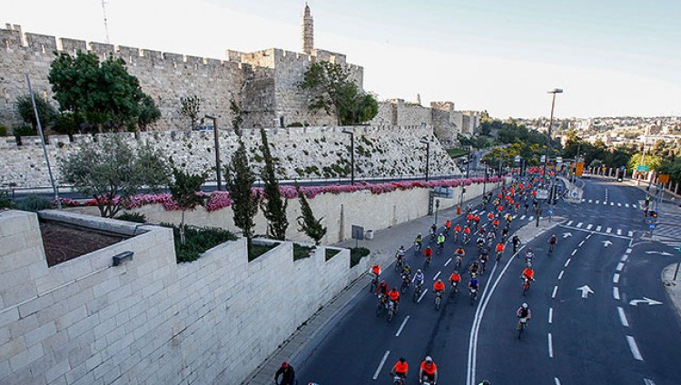 В Иерусалиме состоится велопробег, часть городских улиц заблокируют