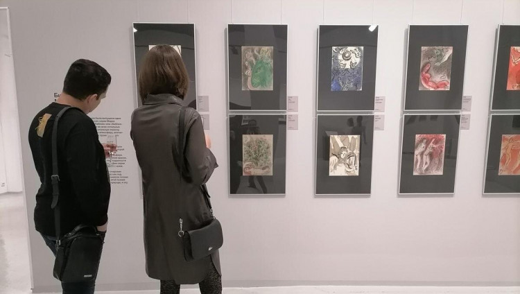 В Санкт-Петербурге открылась выставка работ Марка Шагала