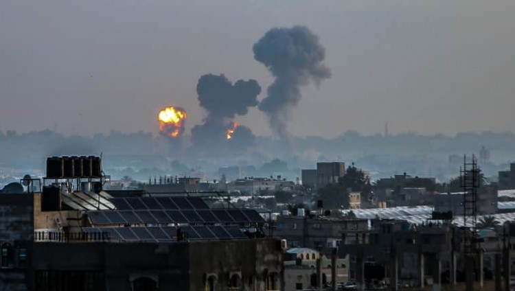 ЦАХАЛ ударил по сектору Газа в ответ на запуски ракет по израильской территории