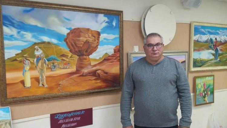 Выставка художника Юрия Михайлова открылась в Сдероте