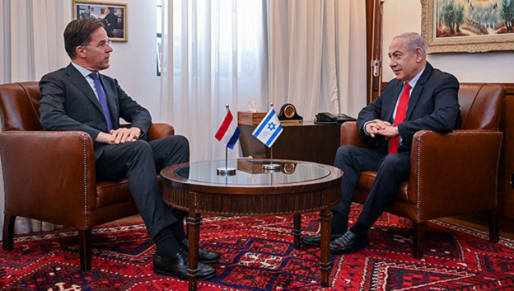 Нетаньяху встретился в Иерусалиме с премьер-министром Нидерландов