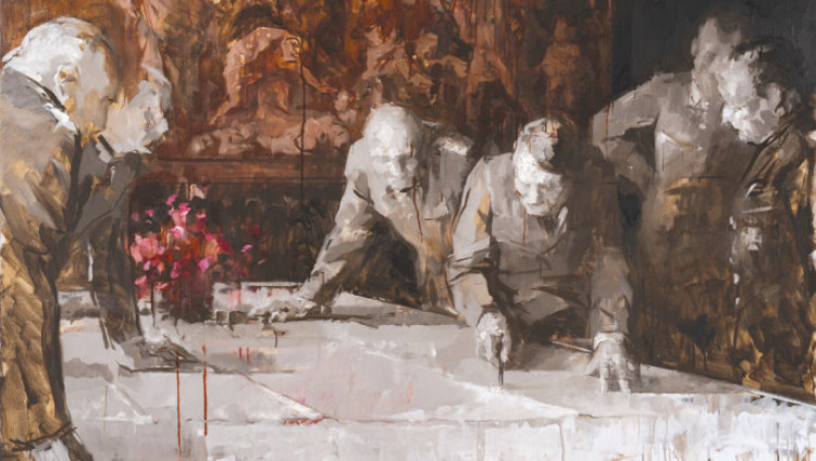 В Тель-Авиве открылась выставка работ художника Ильи Гефтера «Война» («Банальность зла»)