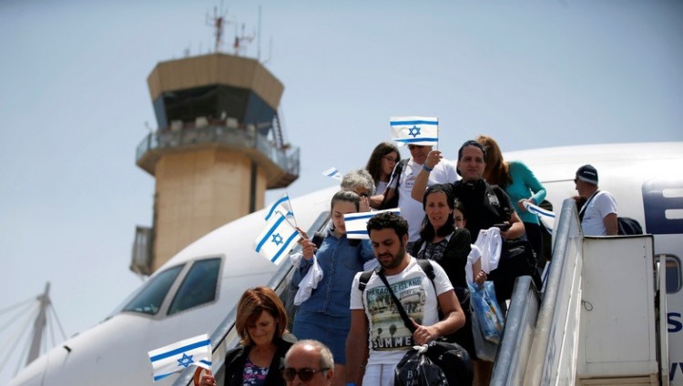 Рекорд:за текущий год в Израиль прибыли 70 тысяч репатриантов