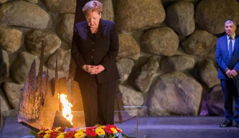 Ангела Меркель посетила в Израиле мемориал жертвам Холокоста