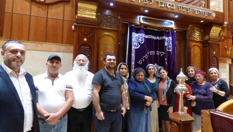 Собрание кавказской общины Иерусалима прошло в синагоге «Оэль-Йона»