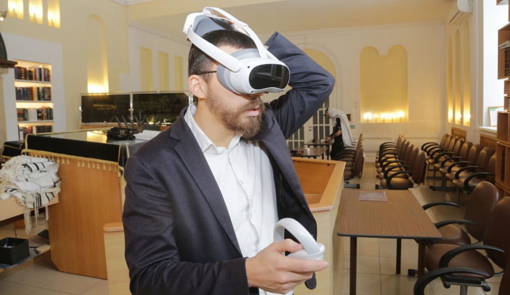 Еврейская община Биробиджана проводит VR-экскурсии по синагоге и Музею иудаики