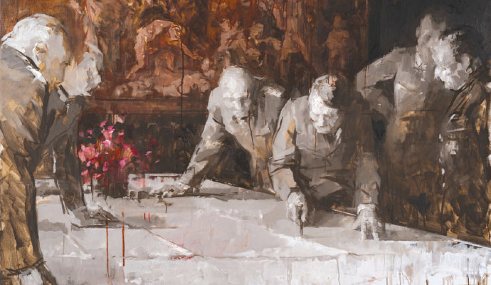 В Тель-Авиве открылась выставка работ художника Ильи Гефтера «Война» («Банальность зла»)