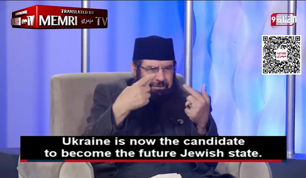 Палестинский проповедник: «События на Украине устроили евреи, чтобы забрать страну себе»
