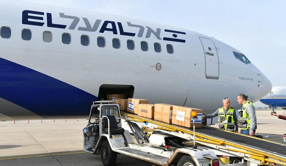 Израиль направил на Украину 100 тонн гуманитарной помощи