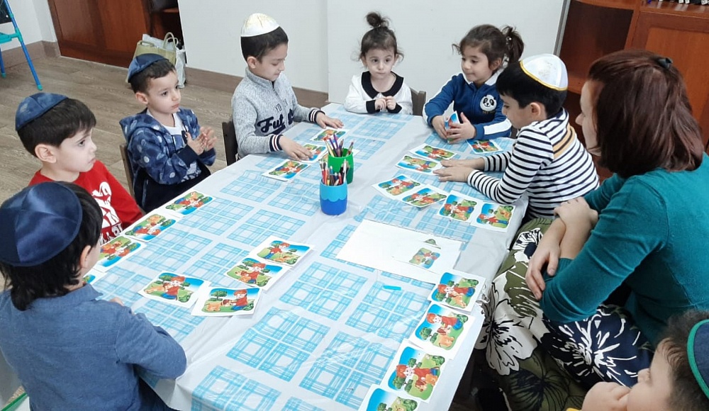 Детский клуб «Симха» при Объединении горских евреев возобновил работу