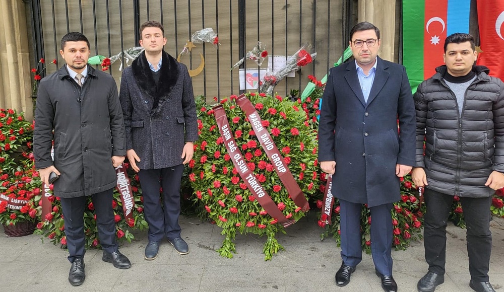Евреи Азербайджана почтили память жертв разрушительного землетрясения в Турции