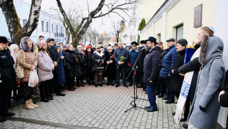 В Гродно жертв Холокоста почтили «Маршем памяти»