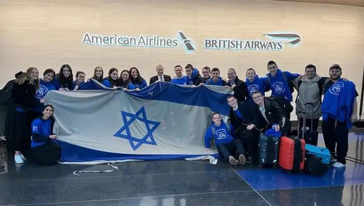 Делегация университета «Ешива» прибыла в Израиль с визитом солидарности