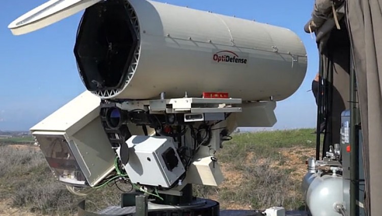 Израиль представил лазерную систему ПВО «Щит света»