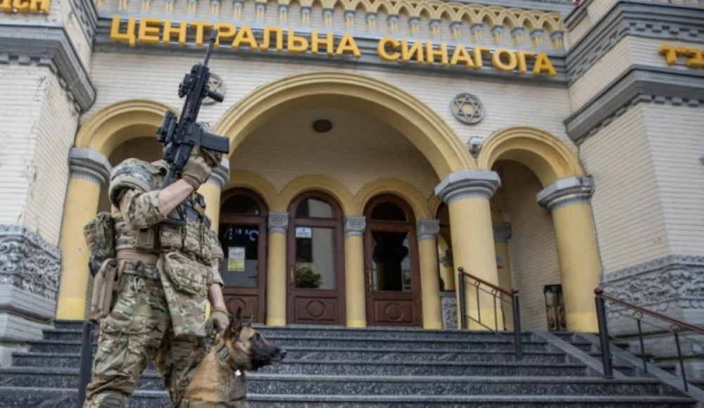 Спецназ СБУ отработал «освобождение заложников» в киевской синагоге