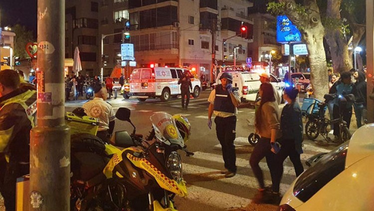Подозрение на теракт в центре Тель-Авива: сообщается о трех раненых