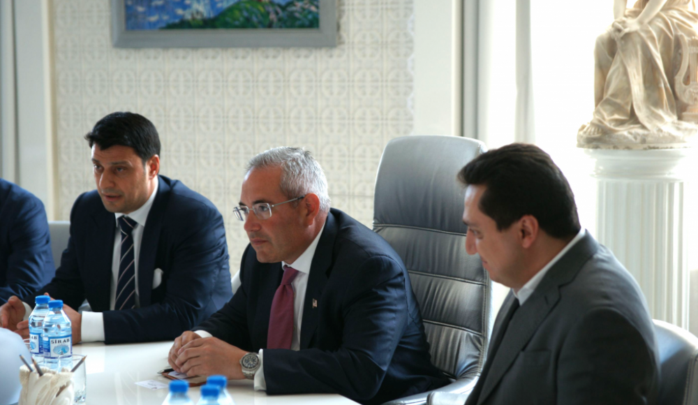 Герман Захарьяев принял участие во встрече министра культуры Азербайджана с американской делегацией 