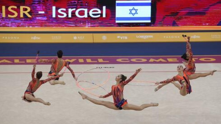 Юниорская сборная Израиля по художественной гимнастике стала чемпионом Европы