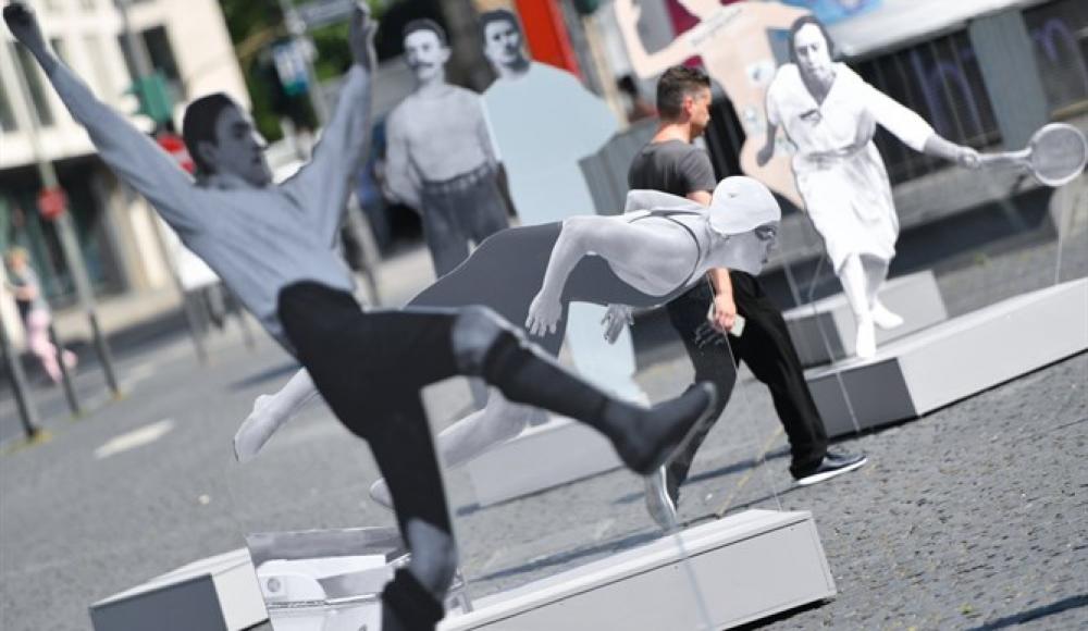 В Германии вандалы повредили выставку инсталляций памяти спортсменов-евреев