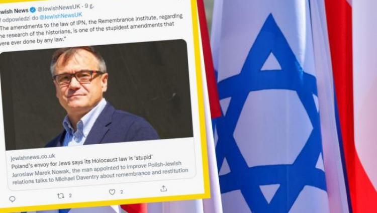 В Польше за критику закона о реституции уволен уполномоченный по связям с еврейской диаспорой