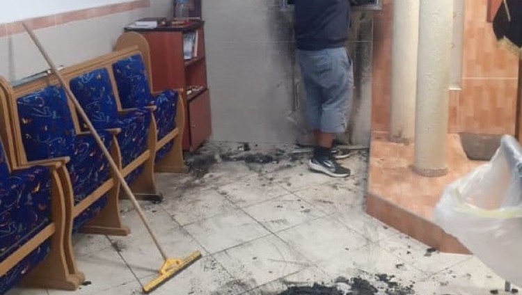 В Рамле подожги синагогу, местные жители обвиняют арабов