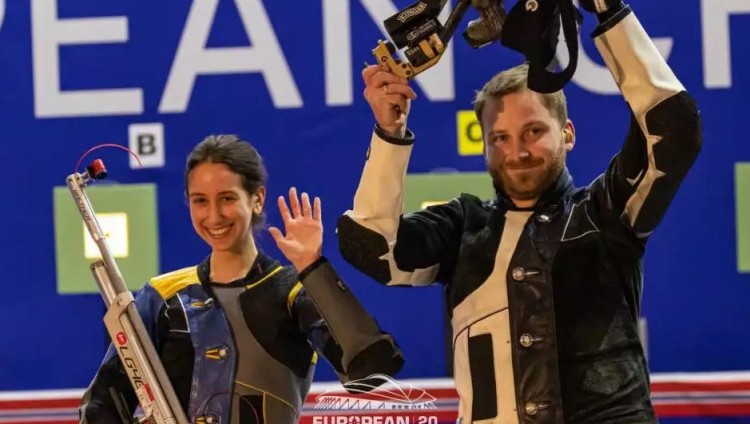 Израильтяне Сергей Рихтер и Таль Энглер стали чемпионами Европы по пулевой стрельбе
