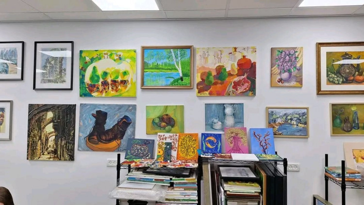 Картины Гедалии Абаева были представлены на открытии Центра искусств в Петах-Тикве
