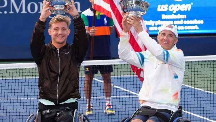Израильтянин Гай Сасон стал победителем US Open по теннису на колясках в парном разряде