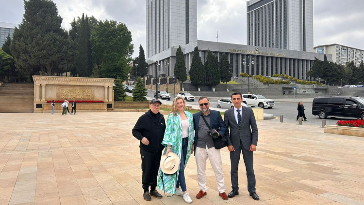 Состоялся визит делегации Конгресса бухарских евреев США и Канады в Азербайджан