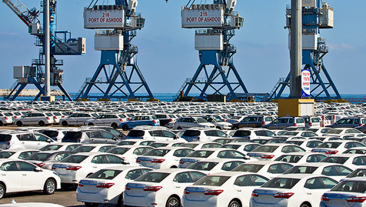 Carzone: импорт автомобилей в Израиль снизился на 80%