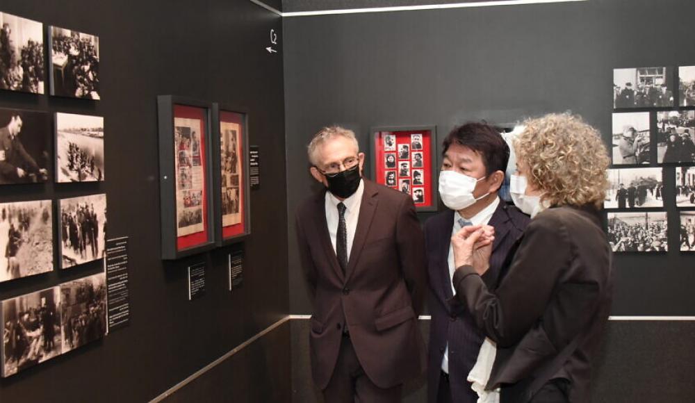 Глава МИД Японии почтил в «Яд Вашем» память Праведника мира Тиунэ Сугихары