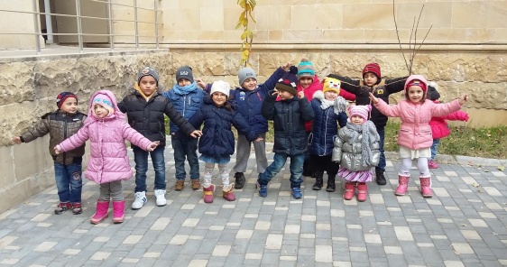 Еврейский детский сад в Баку 