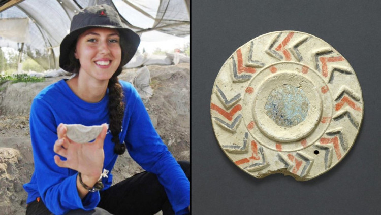 Израильская школьница нашла фрагмент «волшебного зеркала»