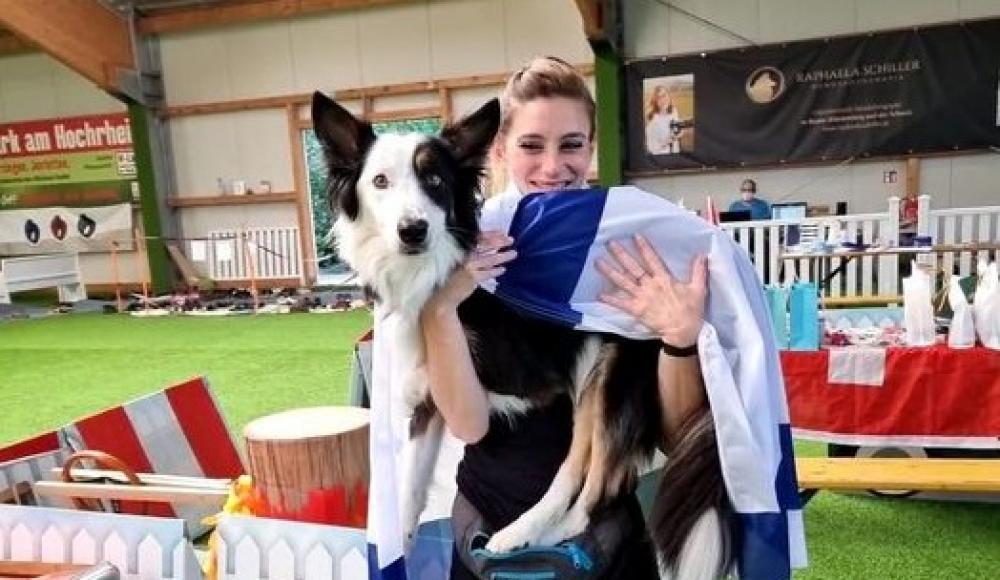 Не «Собачий вальс»: израильская пара вошла в топ-10 на европейском чемпионате по танцам с собаками