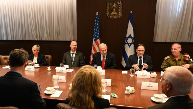 Нетаньяху обсудил иранскую угрозу с руководством AIPAC в Иерусалиме