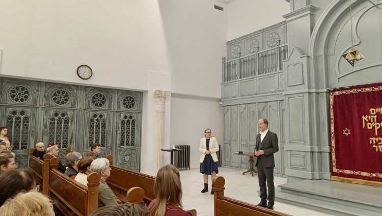 В синагоге Калининграда состоялись мероприятия к 85-летию «Хрустальной ночи»