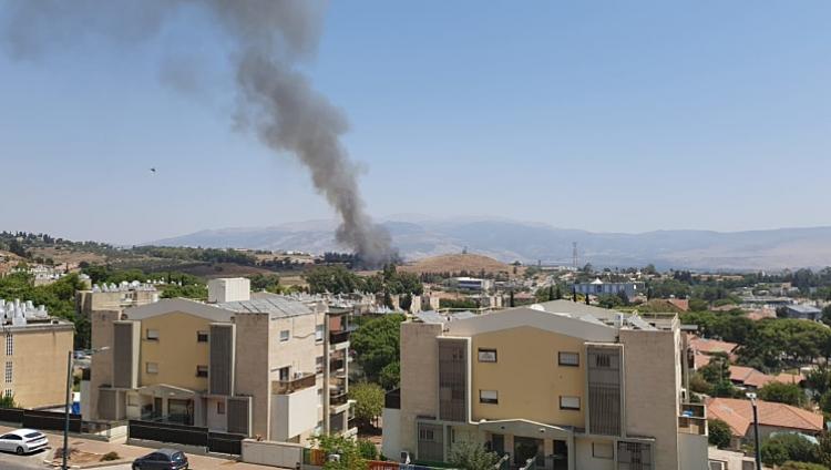 Три ракеты выпущены по северу Израиля: пожар возле Кирьят-Шмоны
