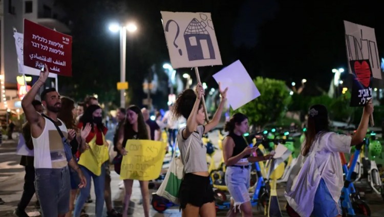 Протестующие против подорожания жилья в Израиле требуют объявления «чрезвычайного положения в стране»