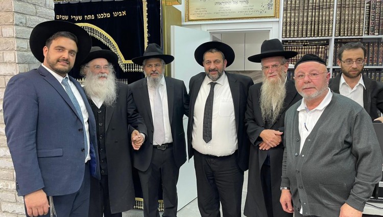 Двойной праздник в кавказской синагоге «Ор-Овадия» в Тель-Авиве