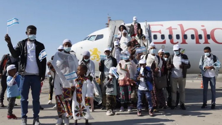 Из Эфиопии в Израиль прибыли 150 репатриантов