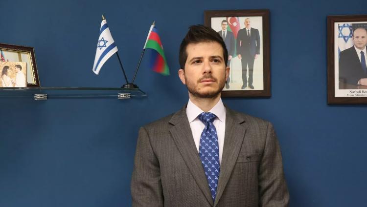Посол Израиля поздравил Азербайджан с 30-летием восстановления государственной независимости