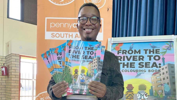 В ЮАР выпустили книжку-раскраску для детей «От реки до моря»