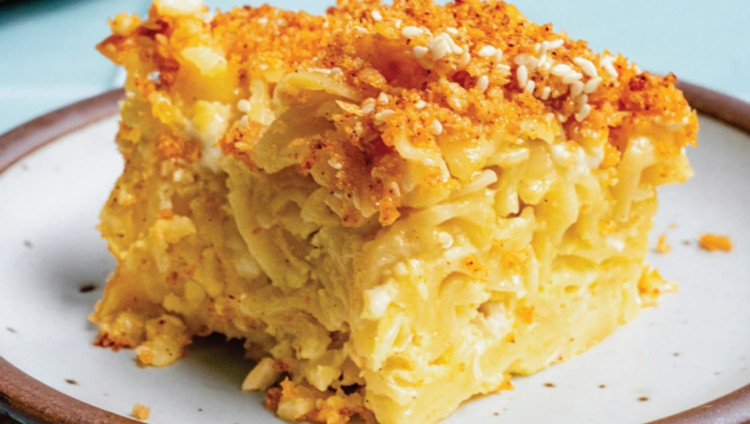 Кугель Mac and Cheese из лапши