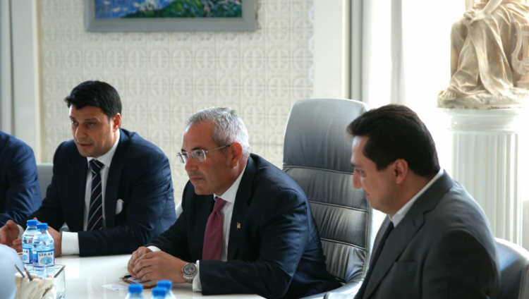 Герман Захарьяев принял участие во встрече министра культуры Азербайджана с американской делегацией 